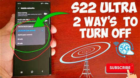 These instructions will work on most Samsung phones with 5G connectivity. . S22 ultra turn off 5g verizon